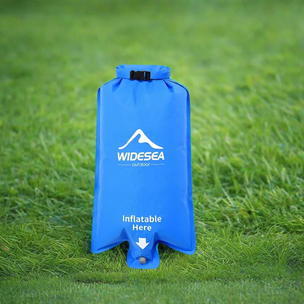 Sac de Couchage - SleepingInflatableBag™ - Bleu - Camping Portable